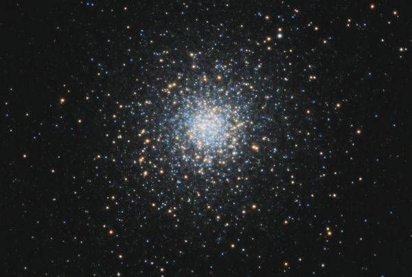 M5 Rose Globular Cluster In Serpens (3x Closeup) Photography Art | MaximAstroPhoto