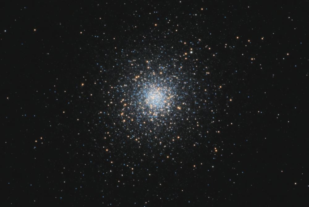 M5 Rose Cluster   Globular Cluster In Serpens 2x Closeup Photography Art | MaximAstroPhoto