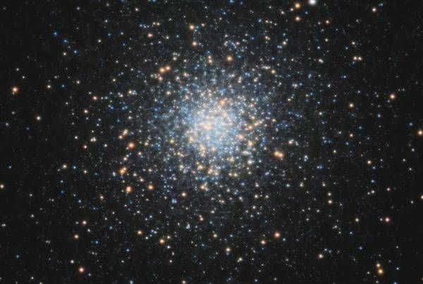 M5 Rose Globular Star Cluster In Serpens (4x Closeup) Photography Art | MaximAstroPhoto