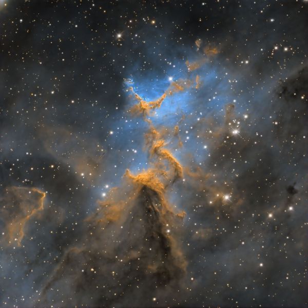 The Heart Of The Heart Nebula - Melotte 15 - IC1805