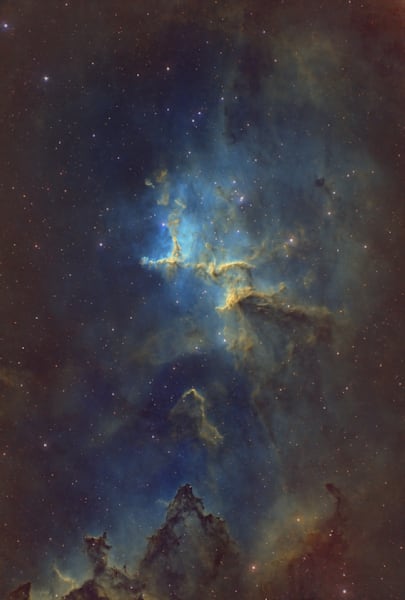 The Heart of the Heart Nebula - Melotte 15 - IC1805 SHO
