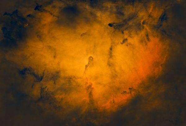 Elephant's Trunk Nebula (IC1396) HOO Widefield