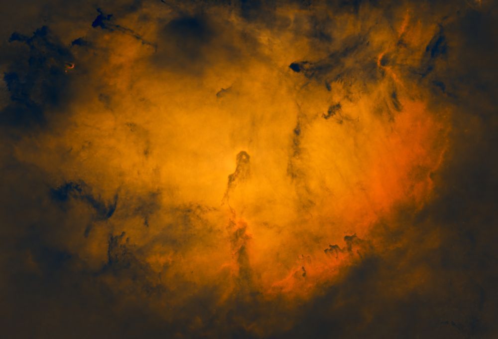 Elephant's Trunk Nebula (IC1396) HOO Widefield