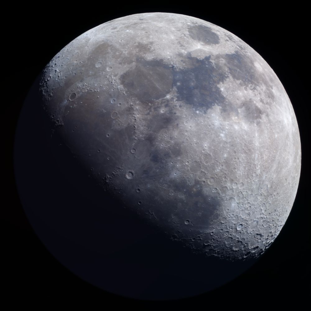 Luminous Lunar Landscape - Stunning Moon Photography