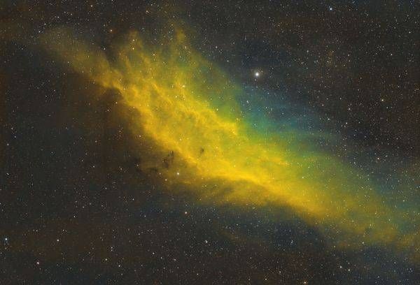 Sh2 220 California Nebula In Foraxx Palette (Landscape) Photography Art | MaximAstroPhoto