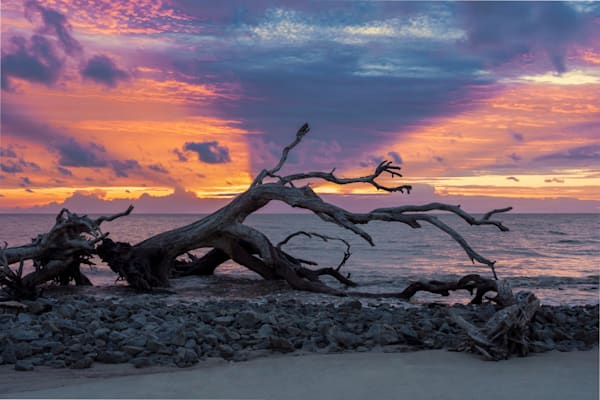 Sunrise Show on Jekyll Island, Georgia