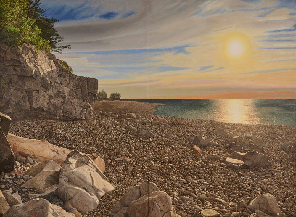Bay of Fundy Art Print | Nova Scotia Landscape by Brian DePauli