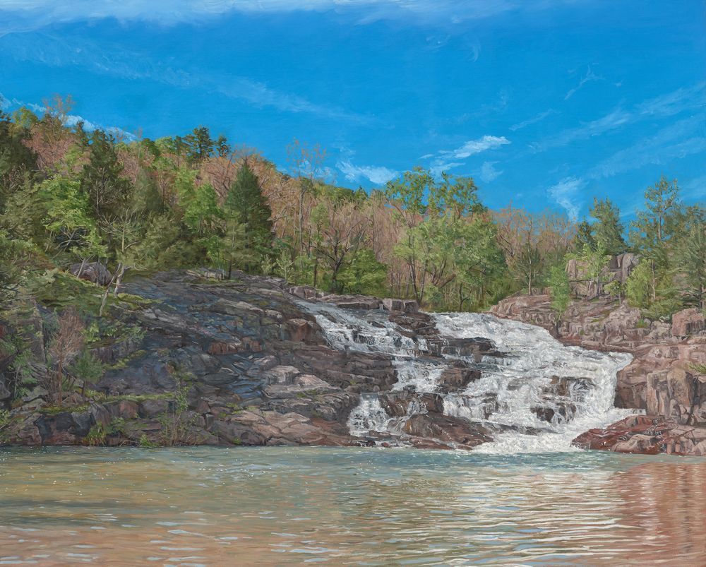 Rocky Falls Art Print | Mark Twain National Forest MO | Brian DePauli