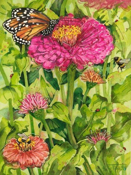 Hello Friends | Holly Tippetts Art