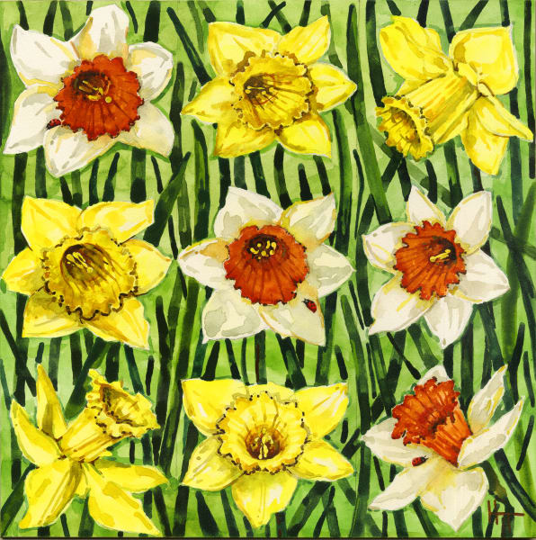 Tic Tac Toe Art | Holly Tippetts Art