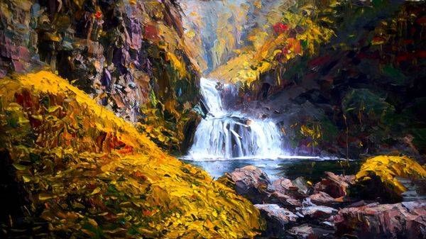 OREGON WATERFALL OR