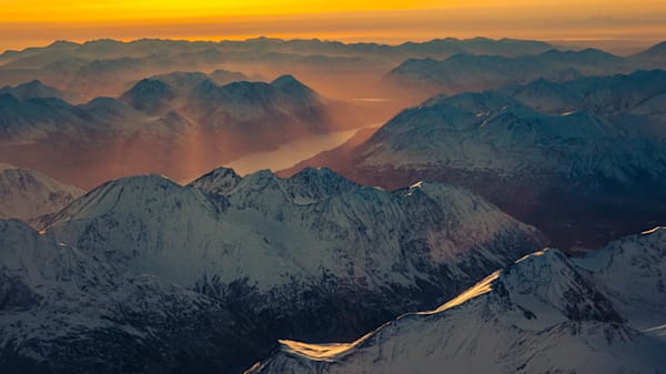 LIGHT OVER THE KENAI AK