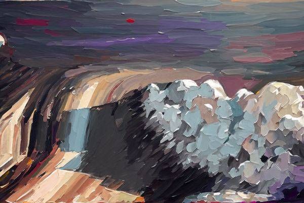 MOUNTAIN EDGE OF DENALI