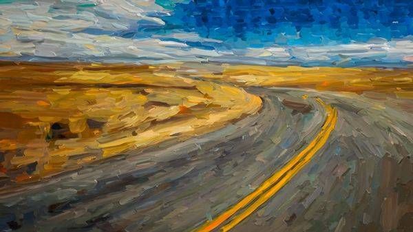 ROAD IN THE DESERT
