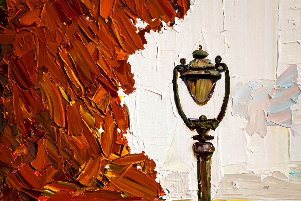 Street Light Lake Park Photography Art | Julian Kegel 