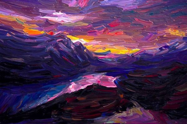 PEYTO LAKE PURPLE
