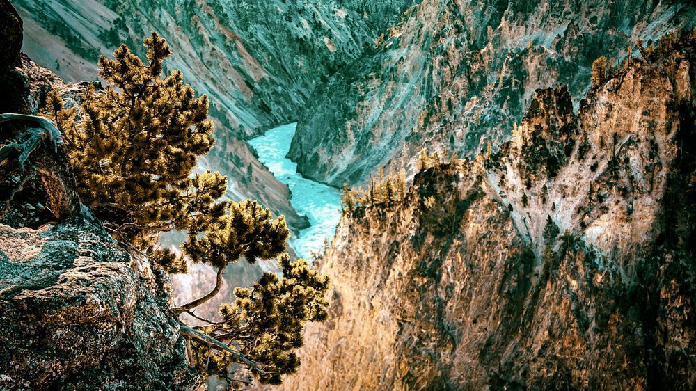 Yellow Tstone River 1 Photography Art | Julian Kegel 