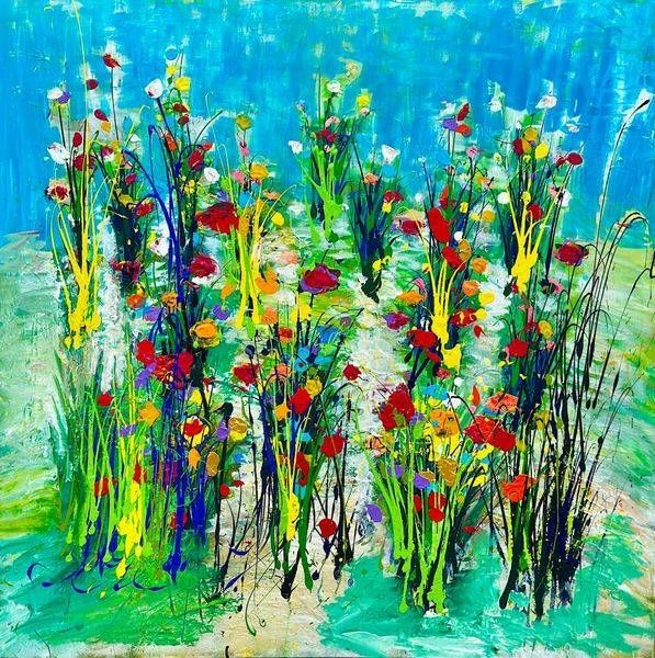 Tulips Gone Wild | Paintings By Jim Tucker