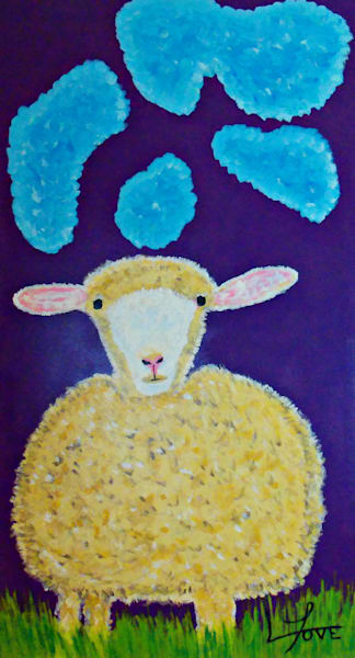 Counting Sheep Original art 