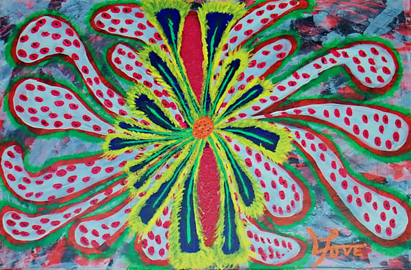 Clown Flower Original by FLove Artistry