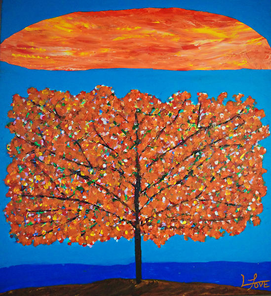 Orchard Moon Original by FLove Artistry