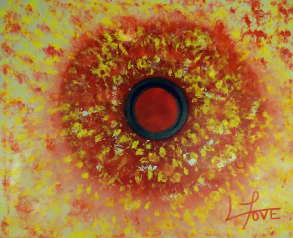Red Eye – Bold Abstract Wall Art for Modern Home Decor