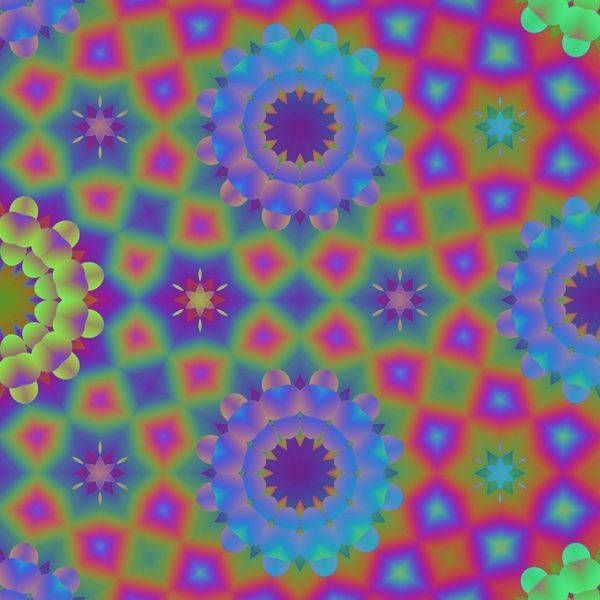 Myriad Blue Flowers Art | Lilly's Artwork/Gallery Gems