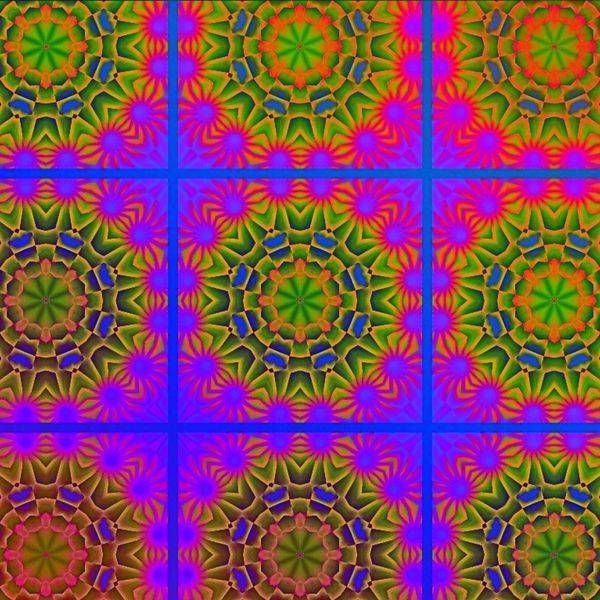Kaleidoscopic Blooms Art | Lilly's Artwork/Gallery Gems
