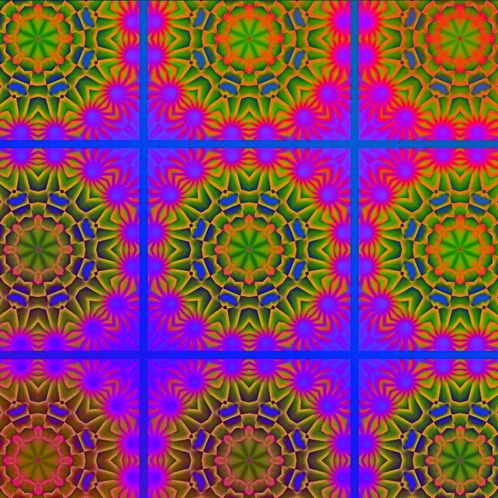 Kaleidoscopic Blooms Art | Lilly's Artwork/Gallery Gems