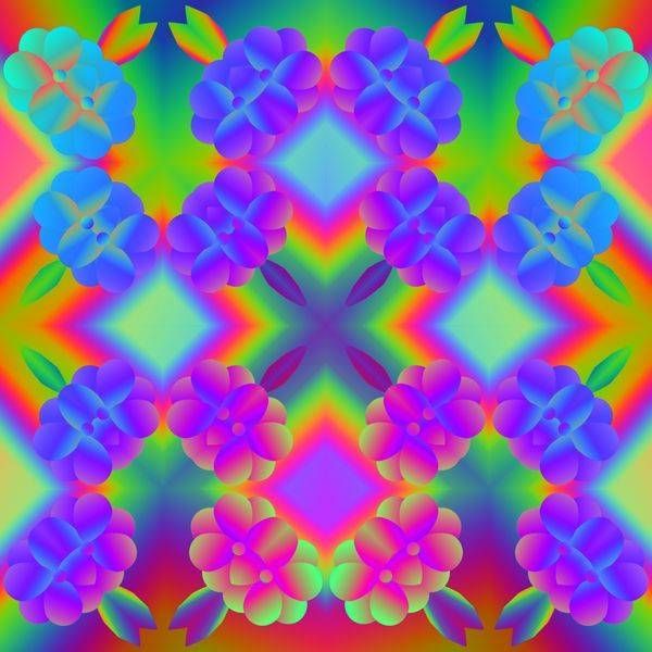 Prismatic Blooms Art | Lilly's Artwork/Gallery Gems
