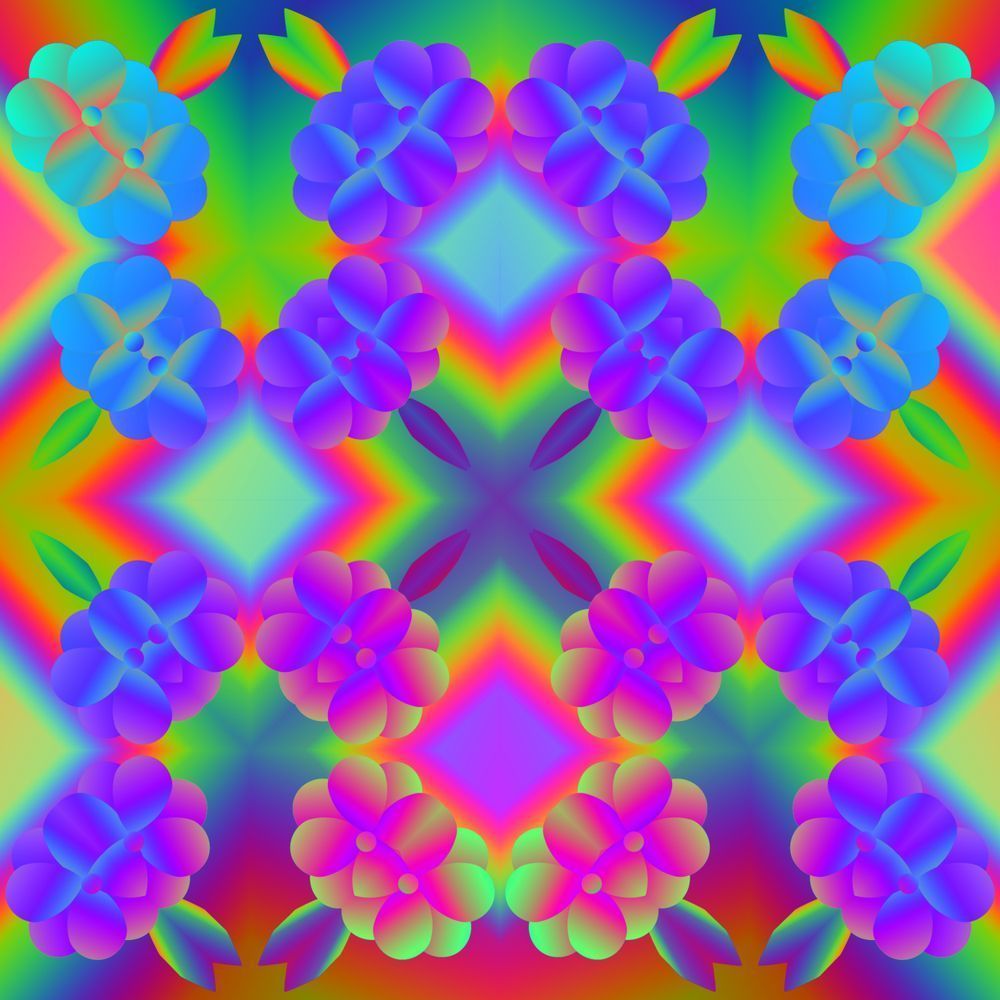 Prismatic Blooms Art | Lilly's Artwork/Gallery Gems