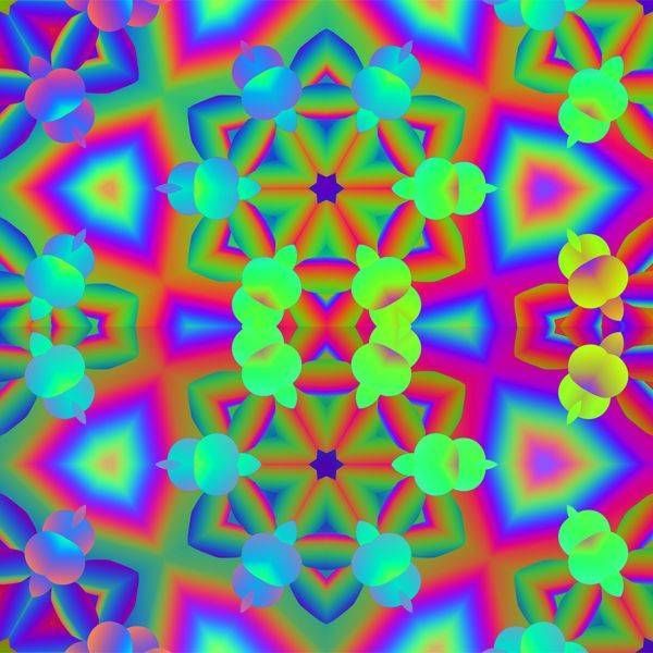 Kaleidoscope Heart Art | Lilly's Artwork/Gallery Gems