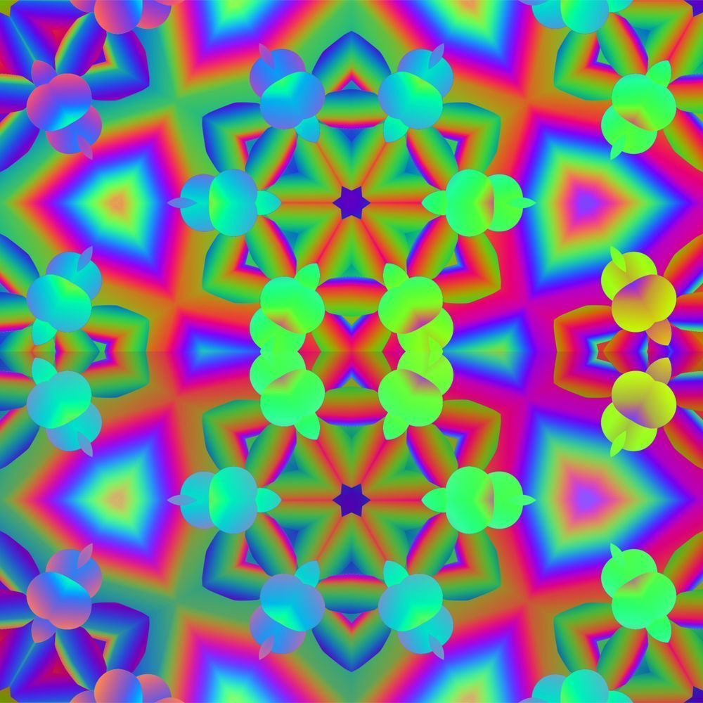 Kaleidoscope Heart Art | Lilly's Artwork/Gallery Gems