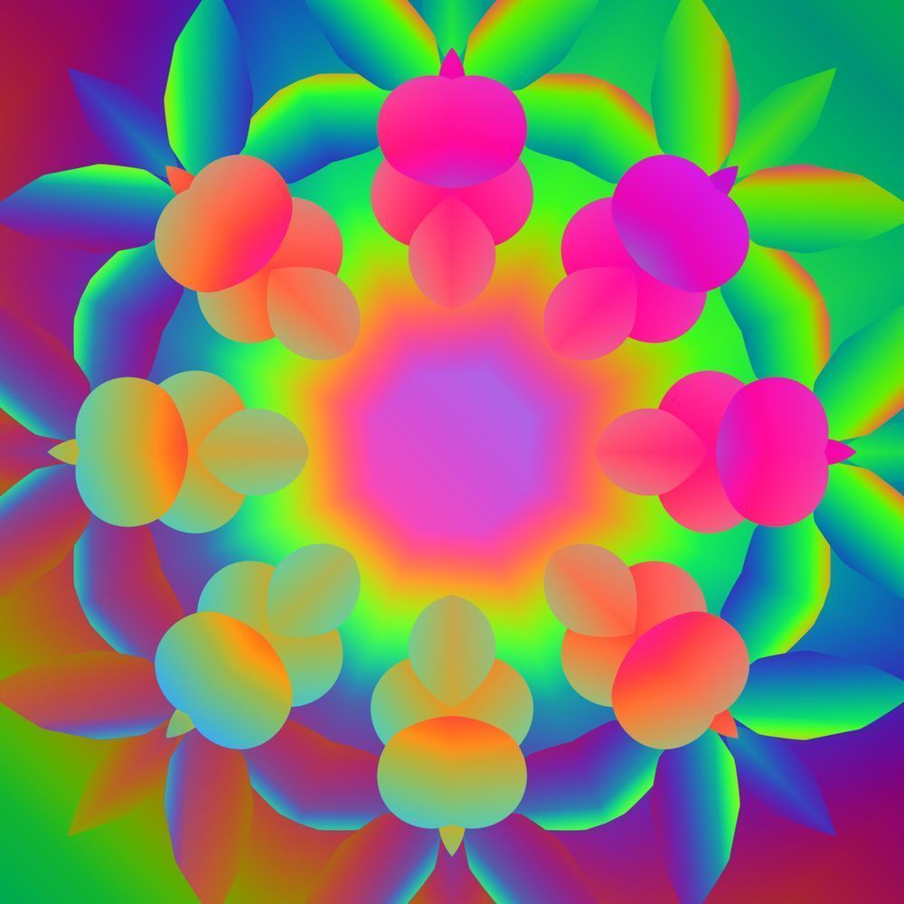 Electric Flora Art | Lilly's Artwork/Gallery Gems