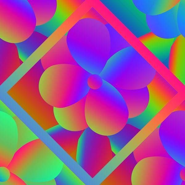 Kaleidoscope Bloom Art | Lilly's Artwork/Gallery Gems