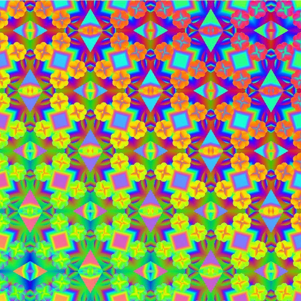 Neon Gradient Kaleidoscope Art | Lilly's Artwork/Gallery Gems