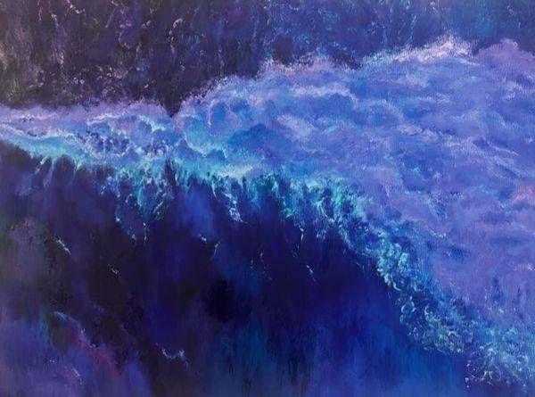 Bird's Eye View Of A Wave Art | Bill Sarnowski Fine Art