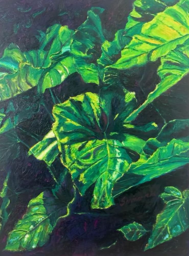Patterns Of Green Art | Bill Sarnowski Fine Art