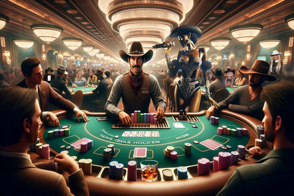 Texas Hold 'Em Tribute Art | Viewfinder Arts LLC