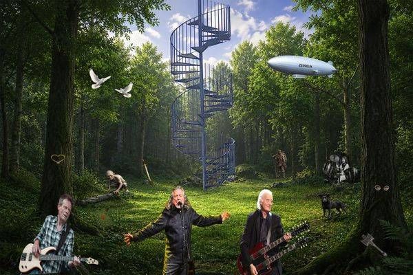 Stairway To Zeppelin Art | Viewfinder Arts LLC