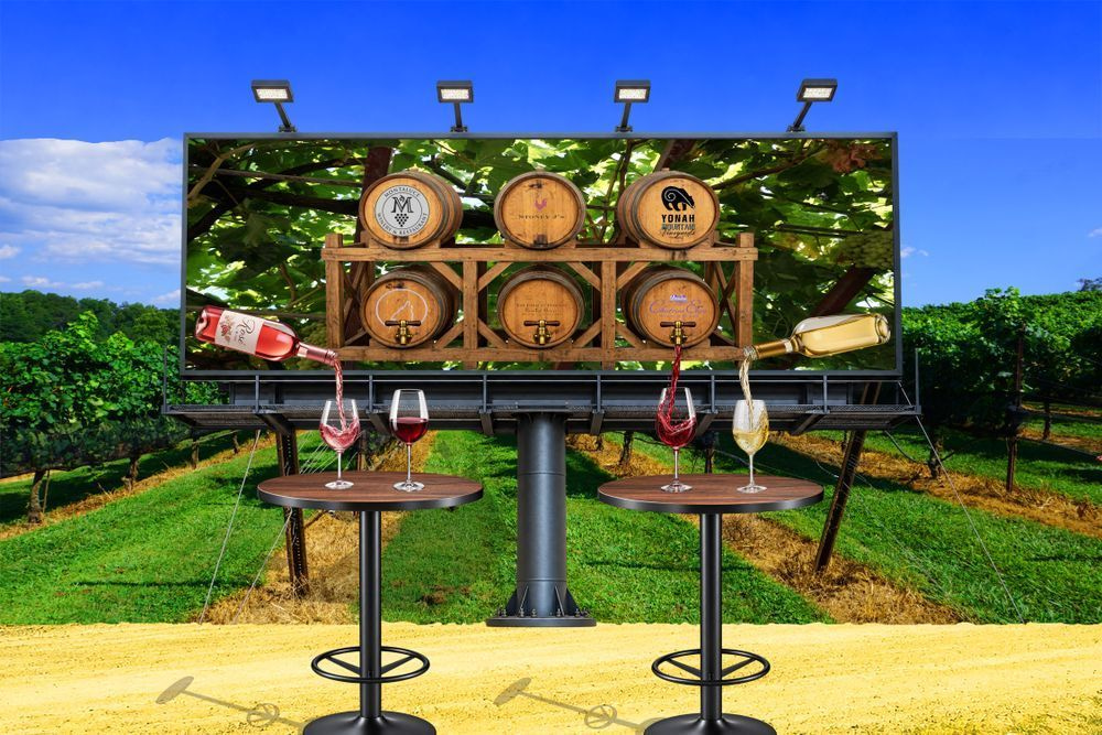 Billboard Winery Art | Viewfinder Arts LLC