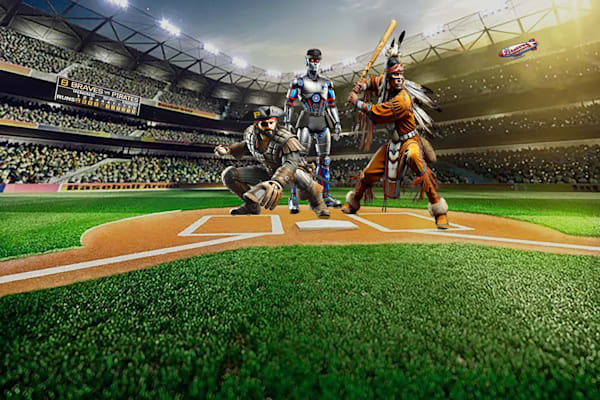 Braves Vs Pirates Game Art | Viewfinder Arts LLC