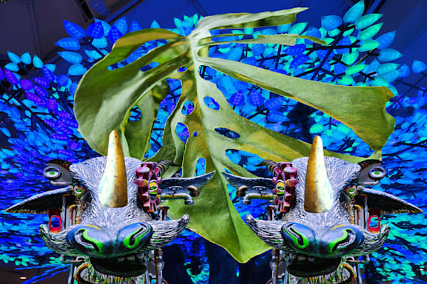 Blue Green Creatures Art | Viewfinder Arts LLC