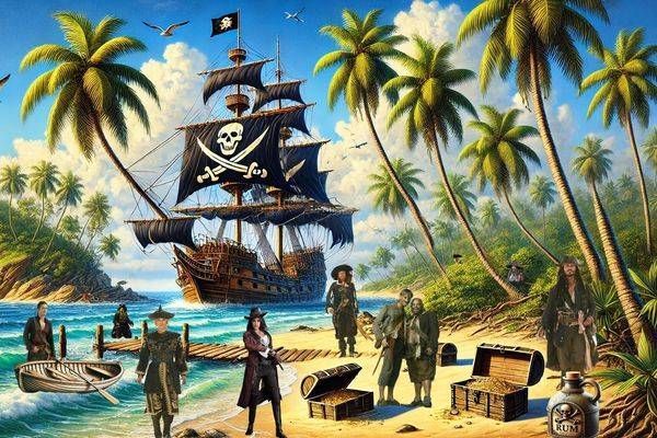 Caribbean Pirates Tribute Art | Viewfinder Arts LLC
