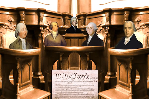 Founding Fathers Meeting Art | Viewfinder Arts LLC