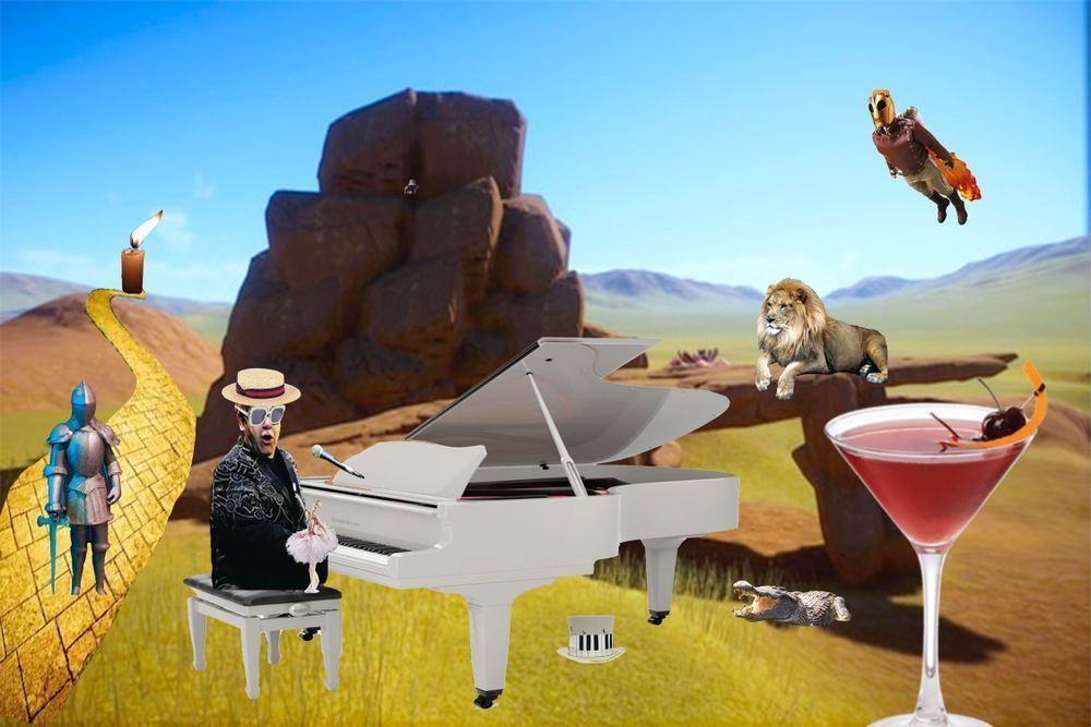 Elton Songs Tribute 30 Art | Viewfinder Arts LLC