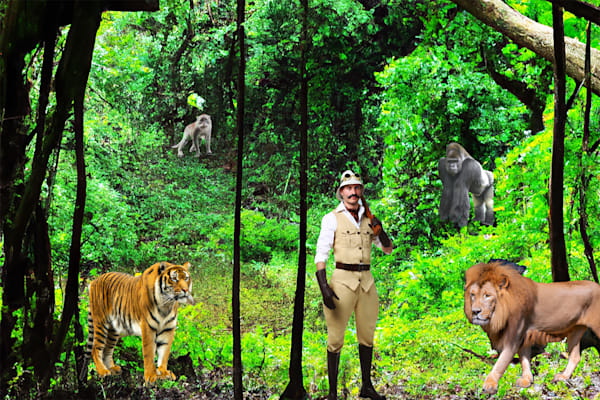 Jungle Hunters Art | Viewfinder Arts LLC