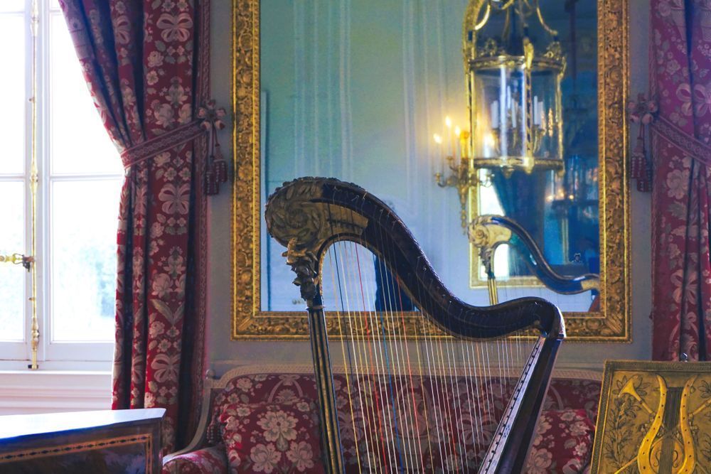 Harp In The Orsay Palace Art | Viewfinder Arts LLC