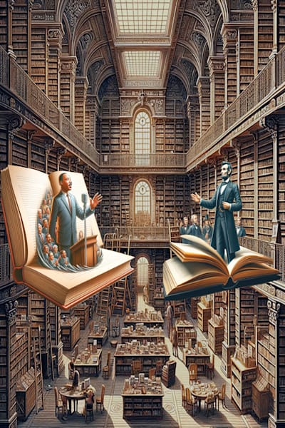 Night At The Library Art | Viewfinder Arts LLC
