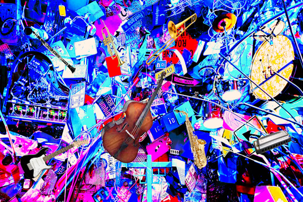 Instrumental Chaos Art | Viewfinder Arts LLC